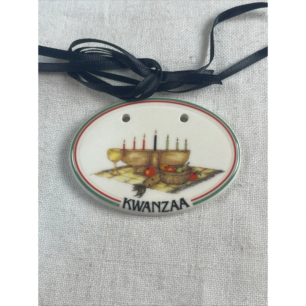 Longaberger tie kwanzaa